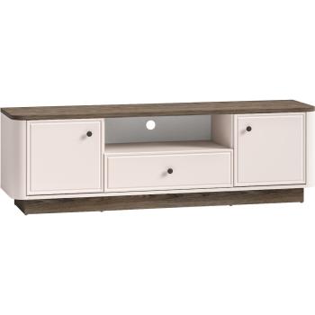 Komoda RTV BORS 05 dąb windmill ciemny / kaszmir