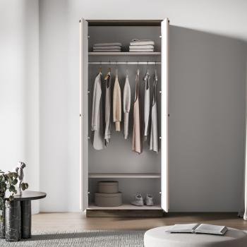 Szafa BORS 08 dąb windmill ciemny / kaszmir