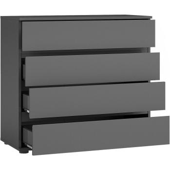 Komoda NINO 03 szary grafit