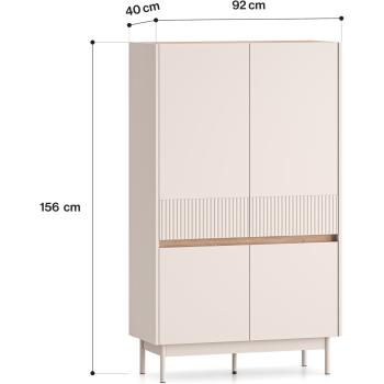 Wymiary: Komoda ERMITE 04