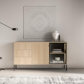 Komoda BURSA 02 dąb lindberg