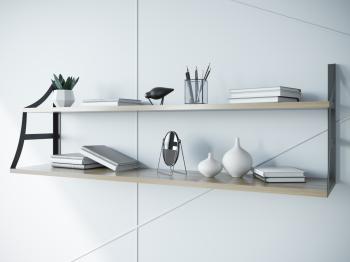 Półka JULIA DUO 138cm dąb lancelot