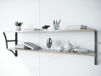 Półka JULIA DUO 138cm dąb lancelot