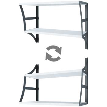 Półka JULIA DUO 60cm biały