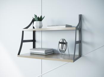 Półka JULIA DUO 60cm dąb lancelot