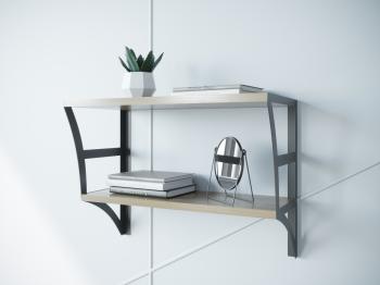 Półka JULIA DUO 60cm dąb lancelot