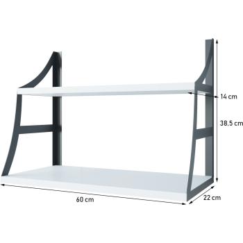 Wymiary: Półka JULIA DUO 60cm