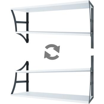 Półka JULIA DUO 90cm biały