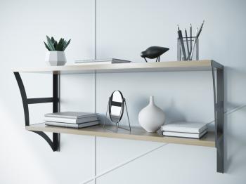 Półka JULIA DUO 90cm dąb lancelot