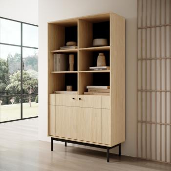 Regał ALSTREMO 04 dąb linea