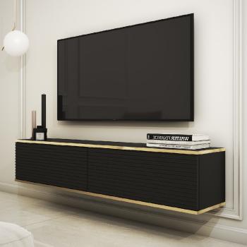 Szafka RTV ORO MDF 135 czarny