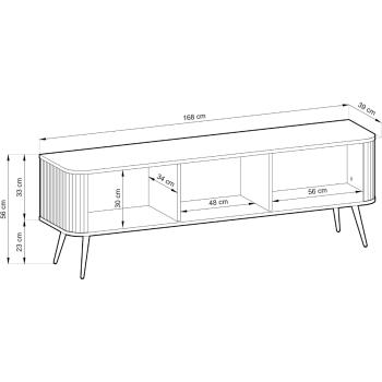 Wymiary: Szafka RTV ZOVI 01