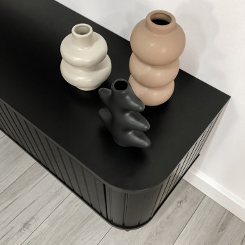 Komoda RTV wisząca ZYLIO 165 Czarny