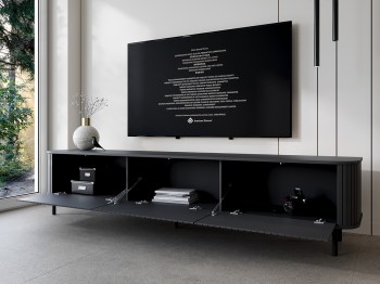 Komoda RTV ZYLIO 215N Czarny