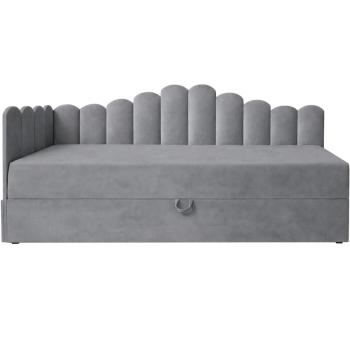 Łóżko dziecięce tapicerowane 80x200 NELA royal 115 lewe