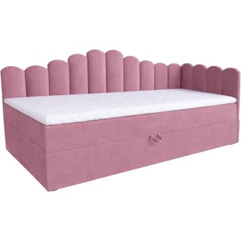 Łóżko dziecięce tapicerowane 80x200 NELA royal 14 prawe