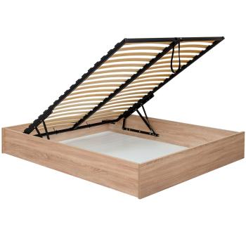 Łóżko KISTE dąb sonoma 