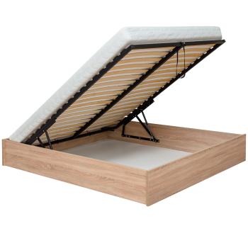 Łóżko KISTE dąb sonoma