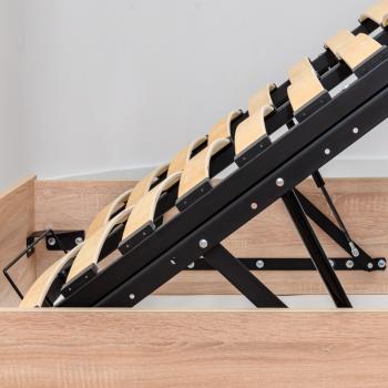 Łóżko KISTE dąb sonoma