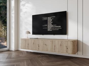 Komoda RTV wisząca ZYLIO 165 Dąb Artisan