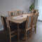 Table MAX 5P sonoma laminate + chairs BOS 14 (6 pcs.) sonoma / 6B